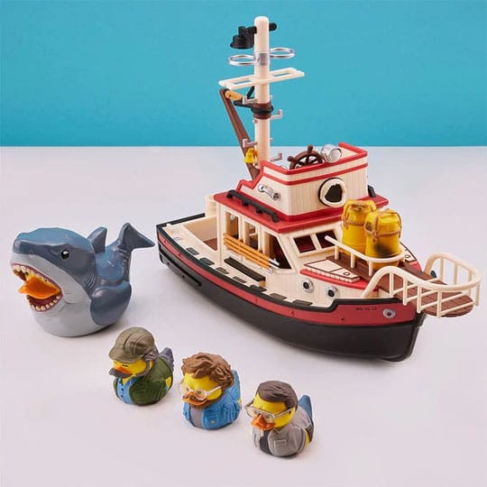 Jaws Tubbz Vehicle PVC Figure Orca Boat Bundle 13 cm Mini-figures