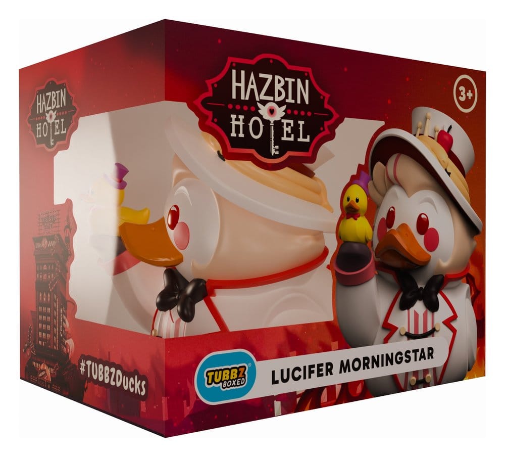 Hazbin Hotel Tubbz PVC Figure Lucifer Morningstar Boxed Edition 10 cm