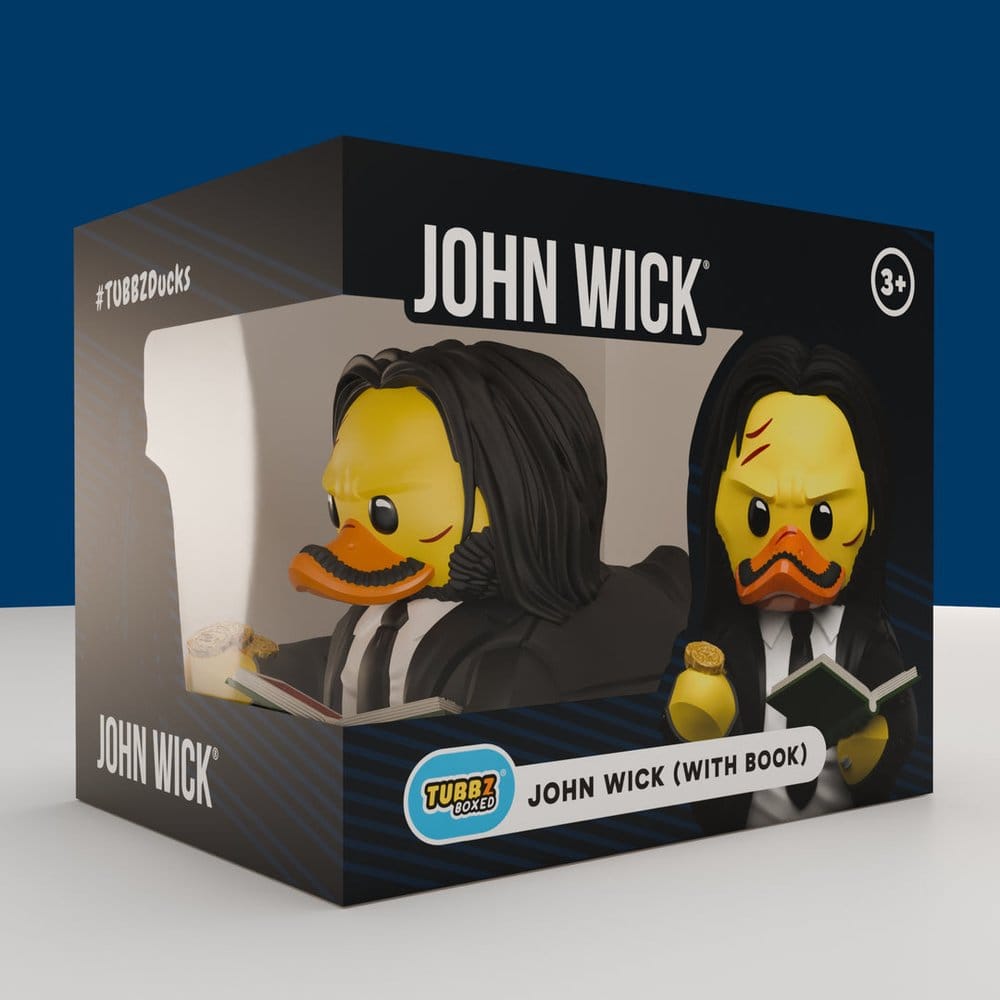 John Wick Tubbz PVC Figure Book Boxed Edition 10 cm Numskull