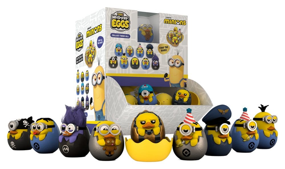 Minions Tubbz Mini Figures Mystery Egg Blind Box Display (36)