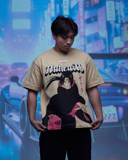 Naruto Shippuden T-Shirt Graphic Itachi Size M