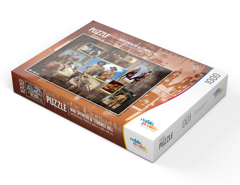 Bud Spencer & Terence Hill Jigsaw Puzzle Western Photo Wall (1000 pieces) Oakie Doakie Games