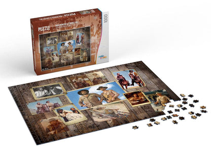Bud Spencer & Terence Hill Jigsaw Puzzle Western Photo Wall (1000 pieces) Oakie Doakie Games