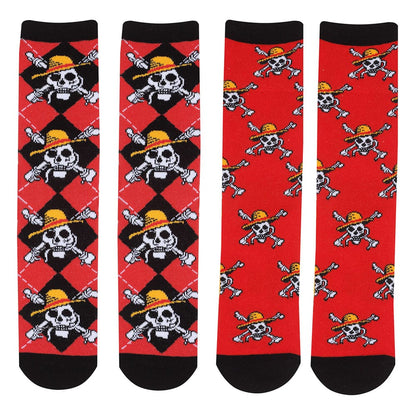 One Piece Socks 2-Pack L-XL Heroes Inc