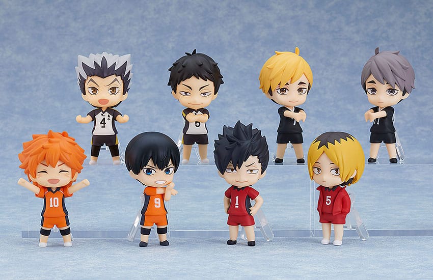 Haikyu!! Nendoroid Action Figure Surprise Ver. 02 Karasuno Edition 7 cm Assortment (8) (re-run) Action figures