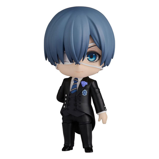 Black Butler: Boarding School Arc Nendoroid Action Figure Ciel Phantomhive: Sapphire Owl Ver. 10 cm Action figures