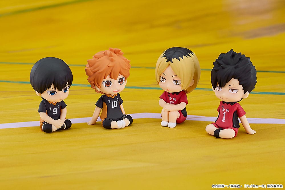 Haikyu!! Nendroid Plus: Rubber Mascot mini Statue Tobio Kageyama 8 cm Orange Rouge