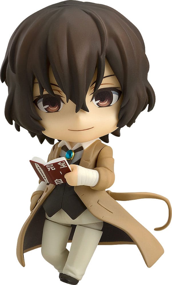 Bungo Stray Dogs Nendoroid Action Figure Osamu Dazai 10 cm Orange Rouge