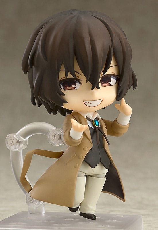 Bungo Stray Dogs Nendoroid Action Figure Osamu Dazai 10 cm Orange Rouge