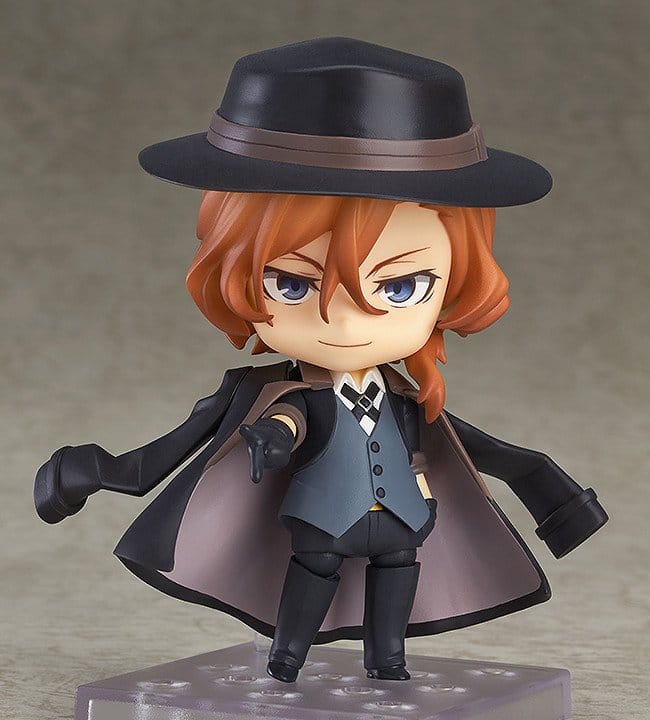 Bungo Stray Dogs Nendoroid Action Figure Chuya Nakahara 10 cm Orange Rouge