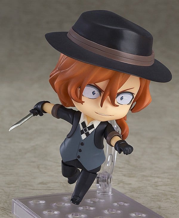 Bungo Stray Dogs Nendoroid Action Figure Chuya Nakahara 10 cm Orange Rouge