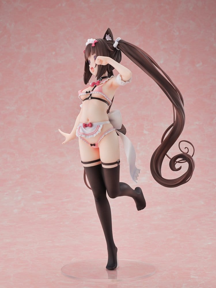 Nekopara PVC Figure 1/5.5 Chocola Micro Bikini Maid -STD Edition- 30 cm