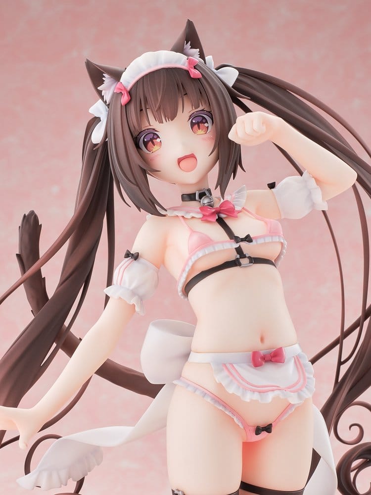 Nekopara PVC Figure 1/5.5 Chocola Micro Bikini Maid -STD Edition- 30 cm