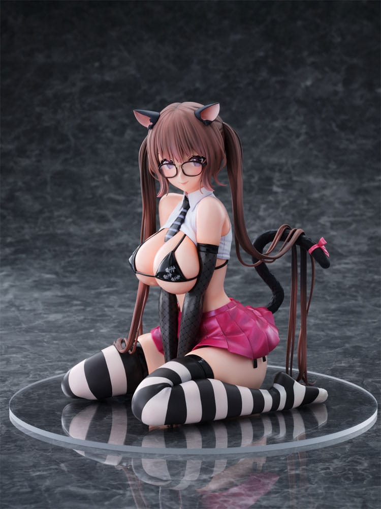 Original Character Statue 1/6 Itazura Cat miumiu Illustrated by Mataro 17 cm Orchid Seed