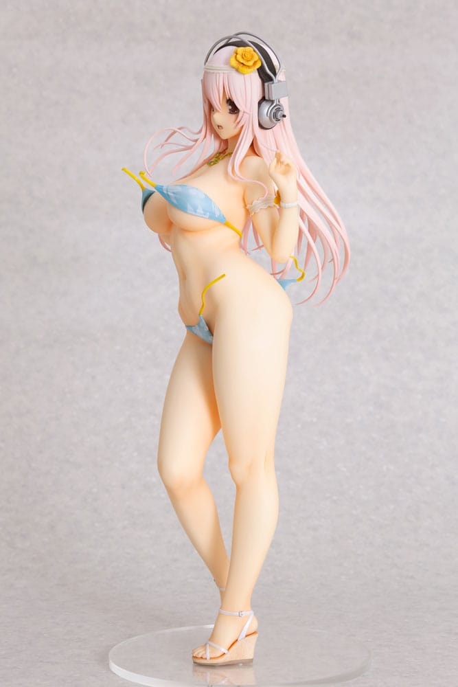 Super Sonico Statue 1/4.5 Super Sonico Summer Vacation Ver. 35 cm