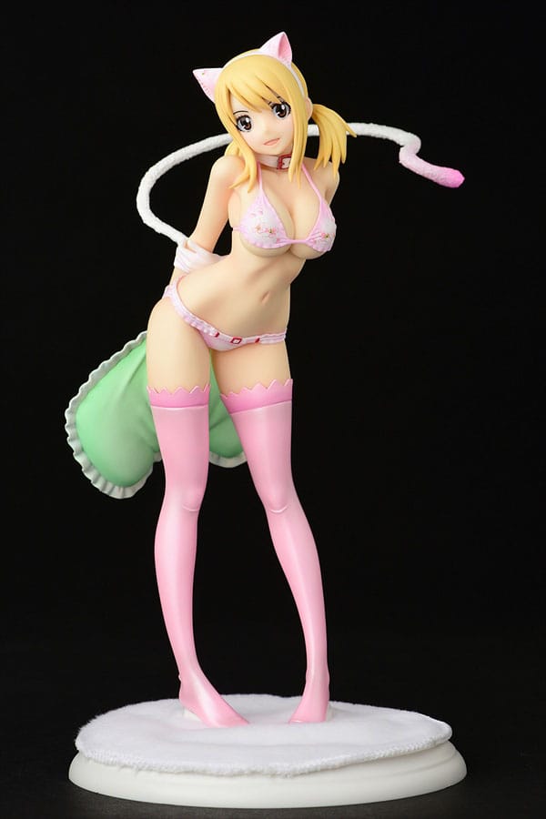 Fairy Tail Statue 1/6 Lucy HeartfiliaÂ·Cherry blossom CAT Gravure_Style 25 cm