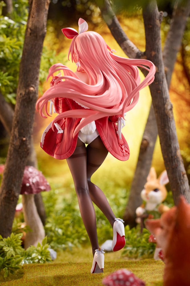 Original Character PVC 1/7 White Rabbit Illustrated by Rosuuri Deluxe Version 24 cm Statues