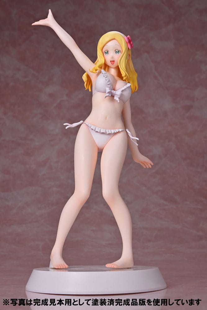 Tomo-chan Is a Girl! Summer Queens Assemble Heroines PVC Statue 1/8 Carol Olston Figure Kit Ver. 22 cm Our Treasure
