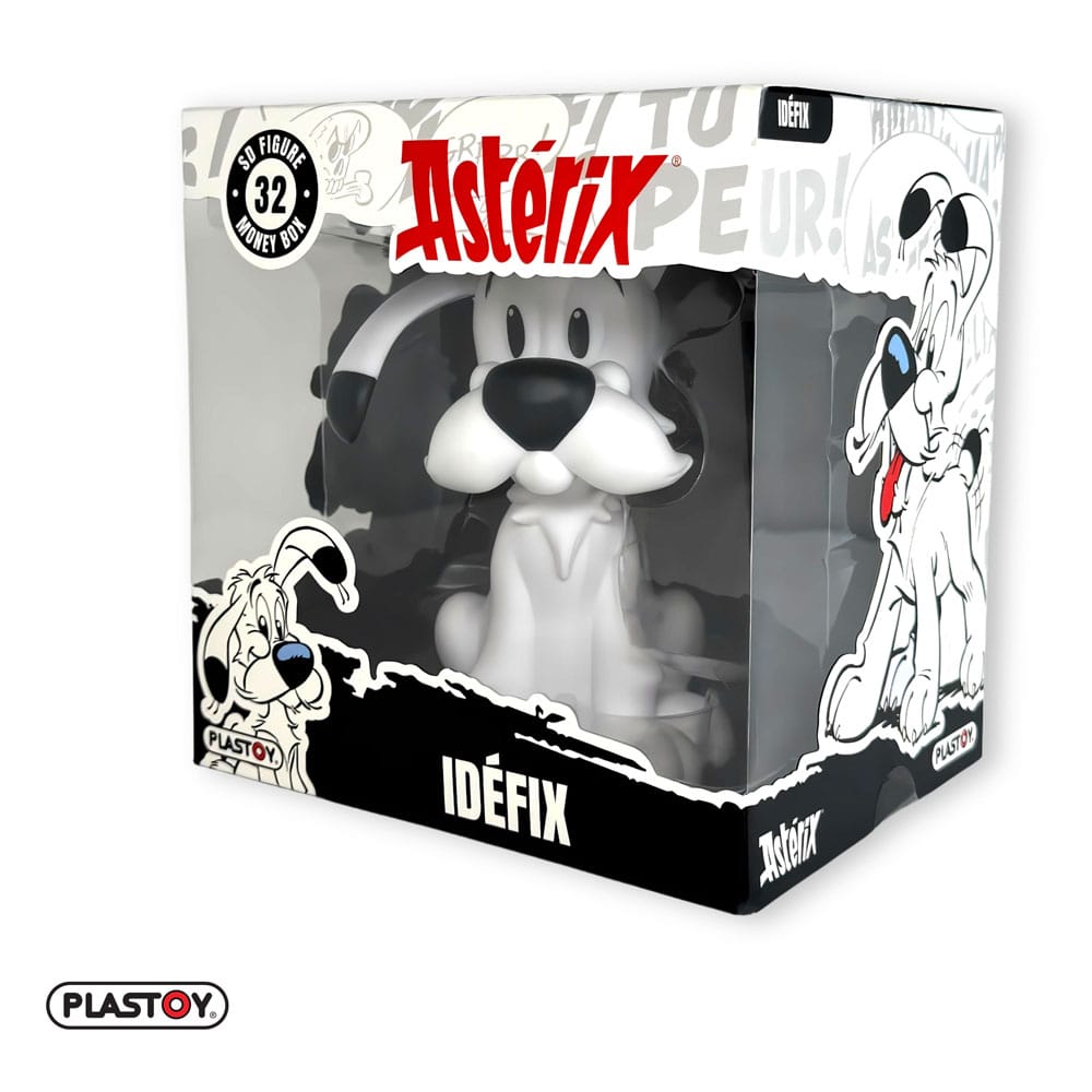 Asterix Coin Bank Chibi Idefix Plastoy