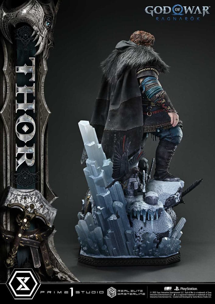 God of War: Ragnarök Real Elite Masterline Series Statue 1/3 Thor 105 cm Statues
