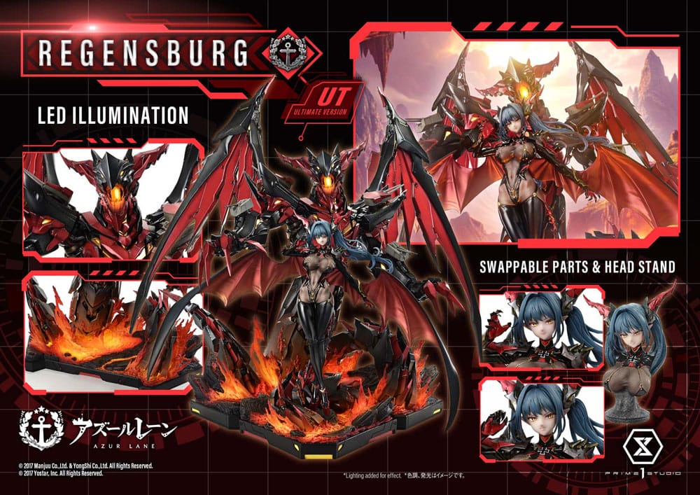 Azur Lane Concept Masterline Series Statue 1/6 Regensburg Ultimate Bonus Ver. 66 cm - FanofThings.co.uk