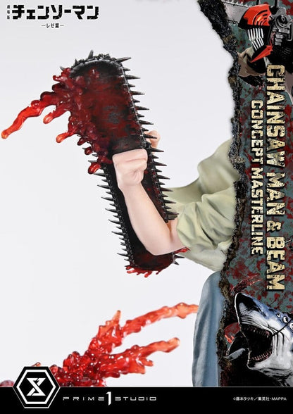 Chainsaw Man Concept Masterline Series Statue 1/6 Chainsaw Man & Beam 73 cm
