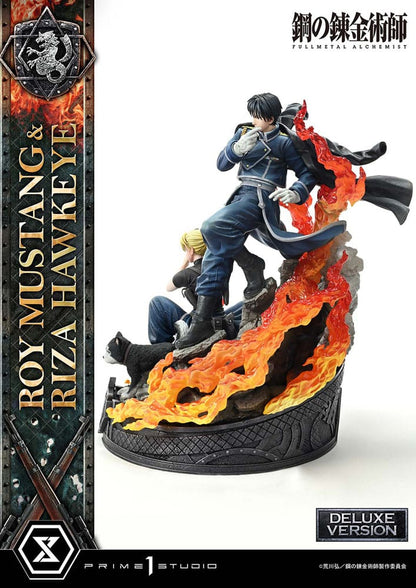 Fullmetal Alchemist Concept Masterline Statue 1/6 Roy Mustang & Riza Hawkeye Deluxe Bonus Version 50 cm