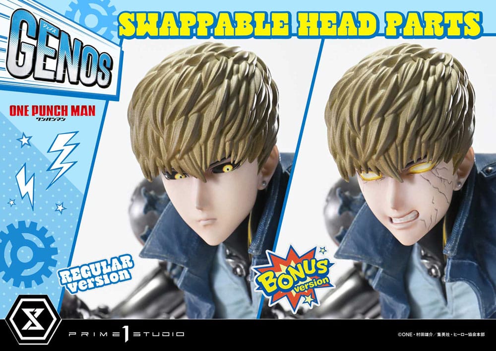 One Punch Man Concept Masterline Series Statue 1/6 Genos Bonus Ver. 33 cm