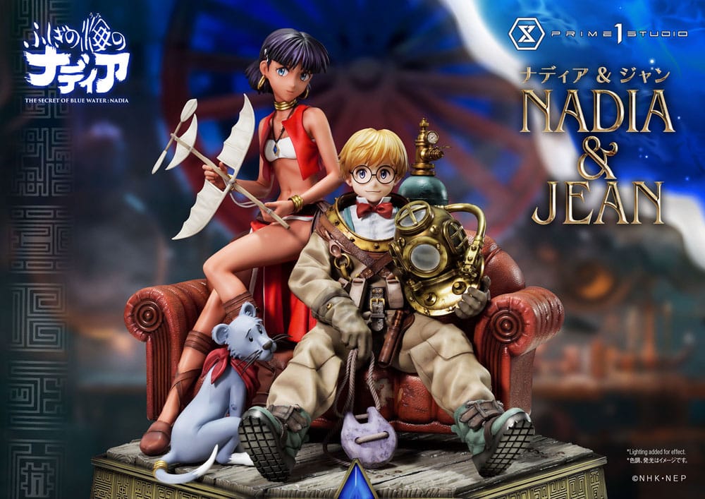 Nadia: The Secret of Blue Water Concept Masterline Series Statue 1/6 Nadia & Jean 35 cm Prime 1 Studio