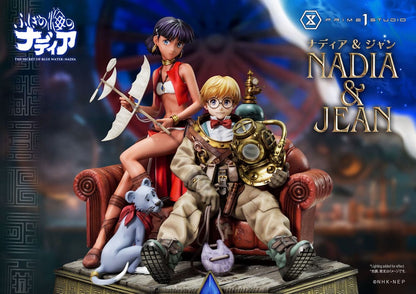 Nadia: The Secret of Blue Water Concept Masterline Series Statue 1/6 Nadia & Jean 35 cm Prime 1 Studio