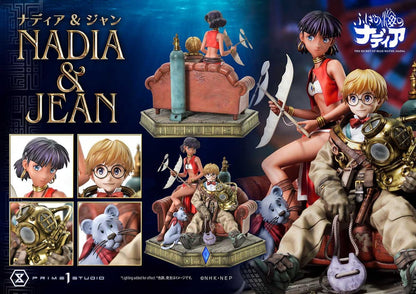 Nadia: The Secret of Blue Water Concept Masterline Series Statue 1/6 Nadia & Jean 35 cm Prime 1 Studio