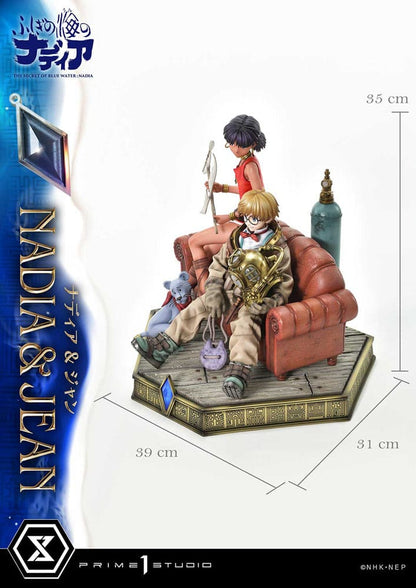 Nadia: The Secret of Blue Water Concept Masterline Series Statue 1/6 Nadia & Jean 35 cm Prime 1 Studio