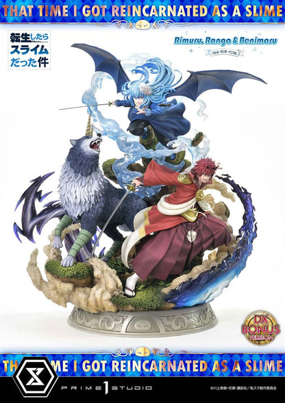 That Time I Got Reincarnated as a Slime Concept Masterline Series Statue 1/6 Rimuru, Ranga and Benimaru Deluxe Bonus Version 59 cm - FanofThings.co.uk