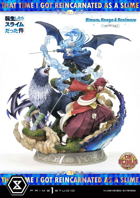 That Time I Got Reincarnated as a Slime Concept Masterline Series Statue 1/6 Rimuru, Ranga and Benimaru Deluxe Bonus Version 59 cm - FanofThings.co.uk