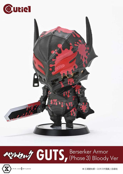 Berserk Cutie1 PVC Figure Guts Berserker Armor (Phase 3) Bloody Ver. 12 cm Prime 1 Studio