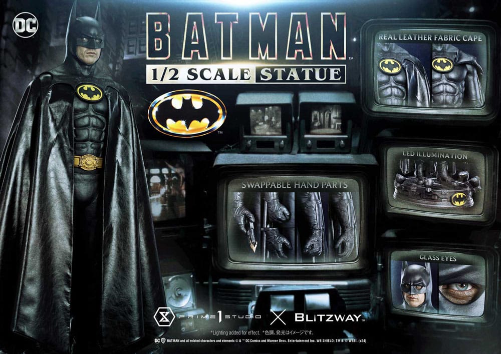 Batman Statue 1/2 Batman 1989 106 cm Prime 1 Studio