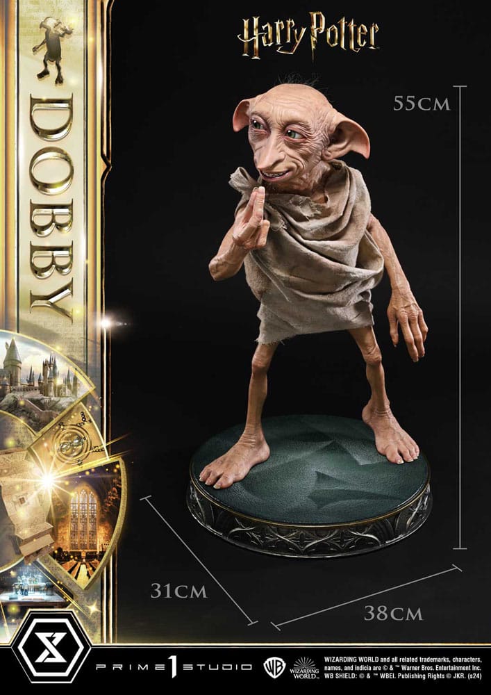 Harry Potter Museum Masterline Series Statue Dobby Bonus Version 55 cm Statues