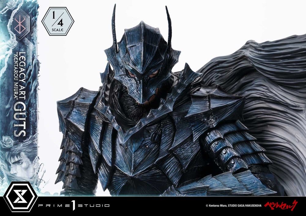 Berserk Legacy Art "Kentarou Miura" Statue 1/4 Guts 74 cm