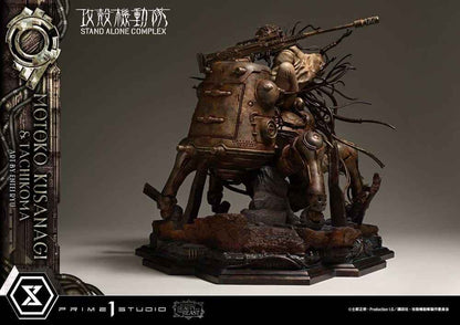 Ghost in the Shell Stand Alone Complex The Legend of Beauty and the Beast Statue 1/4 Motoko Kusanagi & Tachikoma Art by Entei Ryu 53 cm