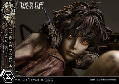 Ghost in the Shell Stand Alone Complex The Legend of Beauty and the Beast Statue 1/4 Motoko Kusanagi & Tachikoma Art by Entei Ryu 53 cm