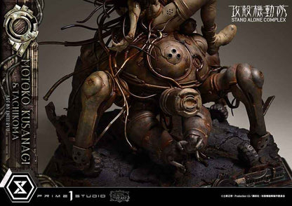 Ghost in the Shell Stand Alone Complex The Legend of Beauty and the Beast Statue 1/4 Motoko Kusanagi & Tachikoma Art by Entei Ryu 53 cm