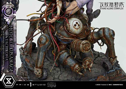 Ghost in the Shell Stand Alone Complex The Legend of Beauty and the Beast Statue 1/4 Motoko Kusanagi & Tachikoma Character color Art by Entei Ryu 53 cm