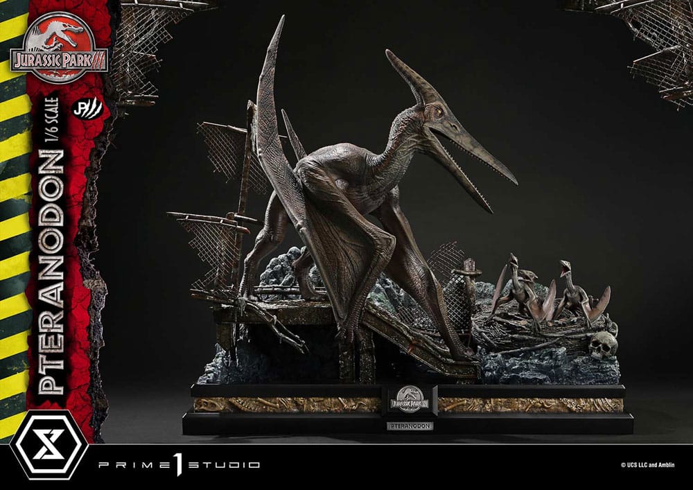 Jurassic Park III Legacy Museum Collection Statue 1/6 Pteranodon 68 cm - FanofThings.co.uk