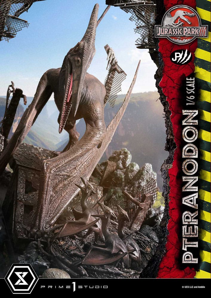 Jurassic Park III Legacy Museum Collection Statue 1/6 Pteranodon 68 cm - FanofThings.co.uk