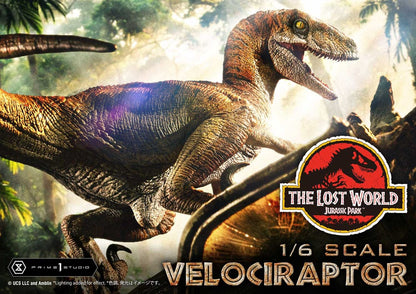 Jurassic Park II Legacy Museum Collection Statue 1/6 Velociraptor Bonus Version 41 cm