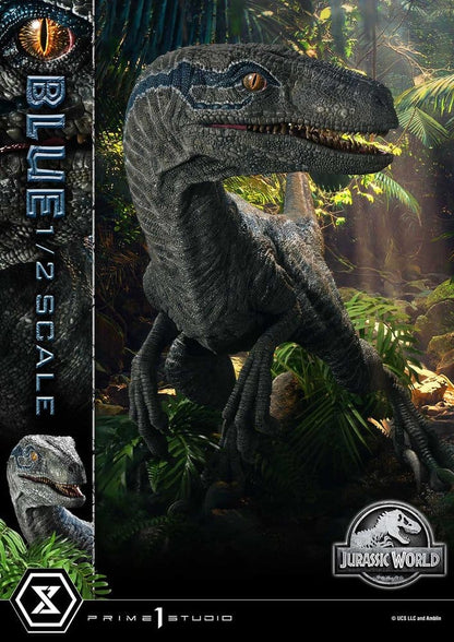 Jurassic World: Fallen Kingdom (Film) Legacy Museum Collection Statue 1/2 Blue 88 cm Prime 1 Studio
