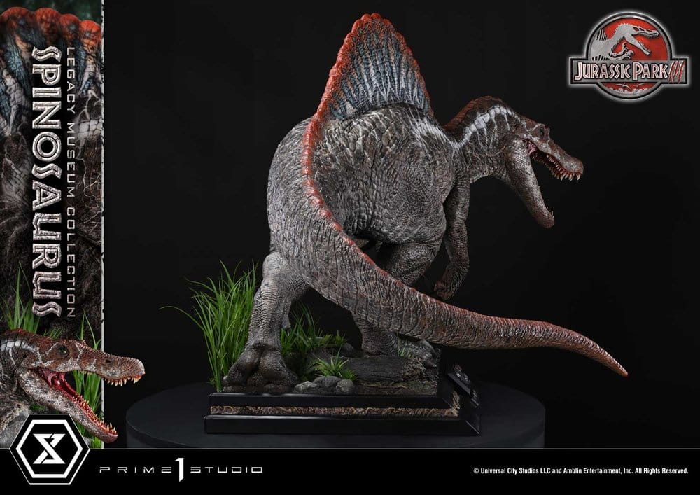 Jurassic Park Legacy Museum Collection Statue 1/6 Spinosaurus Bonus Version 134 cm