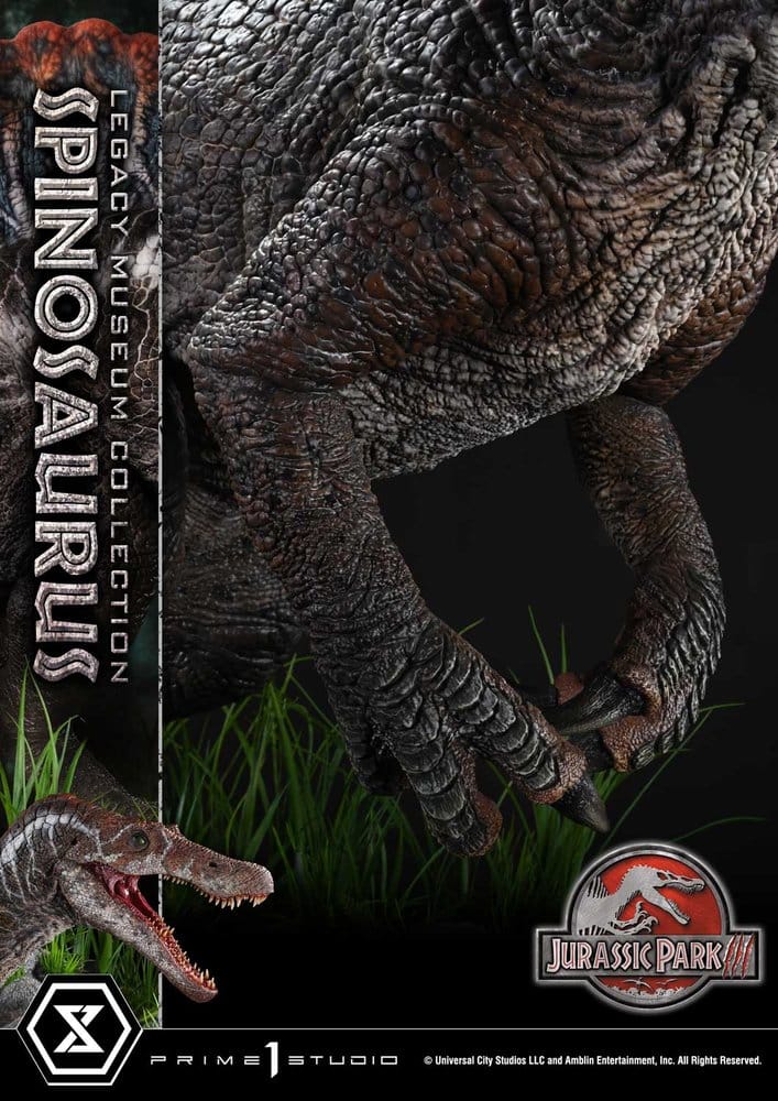 Jurassic Park Legacy Museum Collection Statue 1/6 Spinosaurus Bonus Version 134 cm