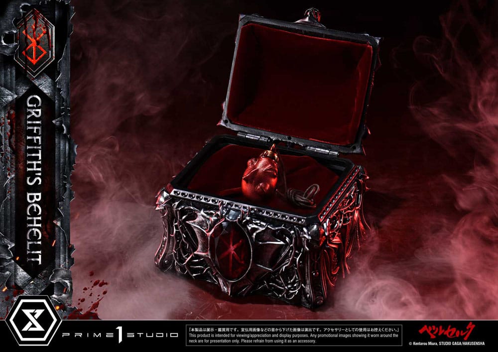 Berserk Life Scale Statue Griffith's Behelit 6 cm Prime 1 Studio