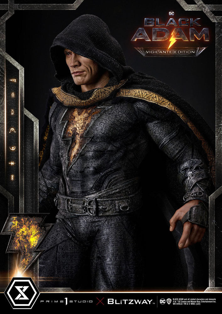 Black Adam Museum Masterline Statue 1/3 Black Adam Vigilante Edition 96 cm